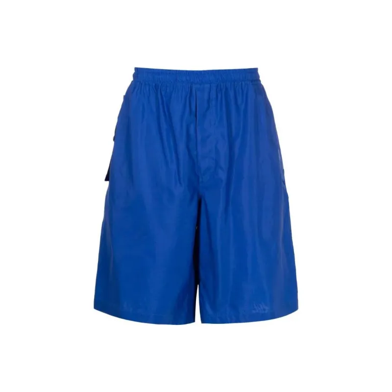 FERRAGAMO Elasticated-waistband Wide-leg Shorts-0