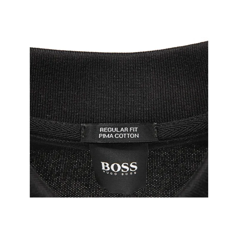 HUGO BOSS Polo Shirts Men Black-4