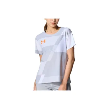 Under Armour SS25 T Shirt Women's Harlow Gray/Modern Gray