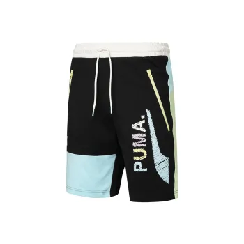 PUMA Athleisure Casual Sports Shorts Men's Black