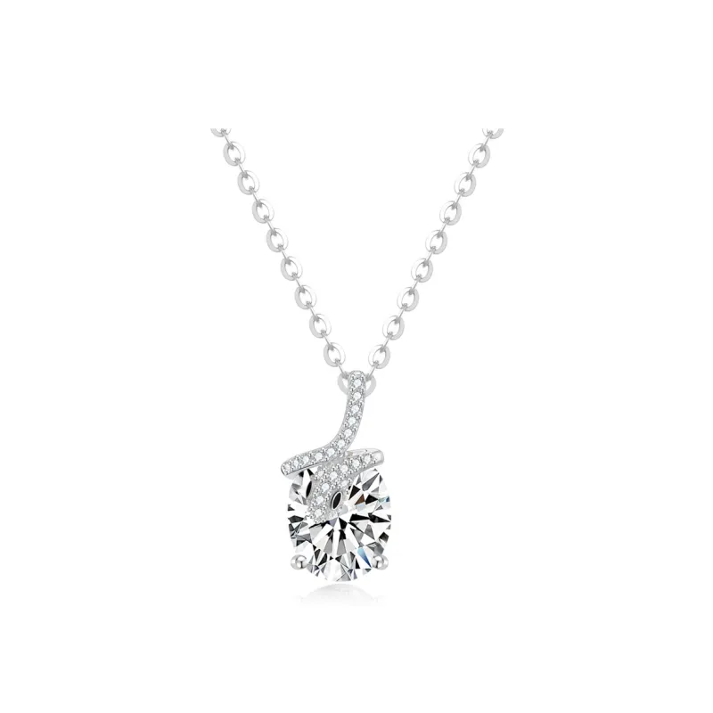 Branded Jewelry S925 Silver Necklaces Women's-0