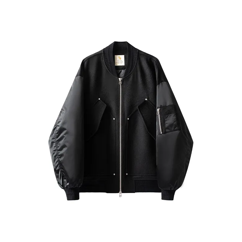 WILLIAM FOX&SONS Puffer Jacket Unisex Black-0