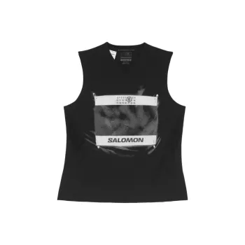 MM6 Maison Margiela MM6 X Salomon Tank Top Deep Black