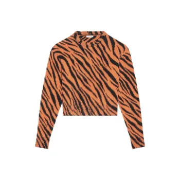 Balenciaga SS22 Loose Fit Sweater Women's Orange