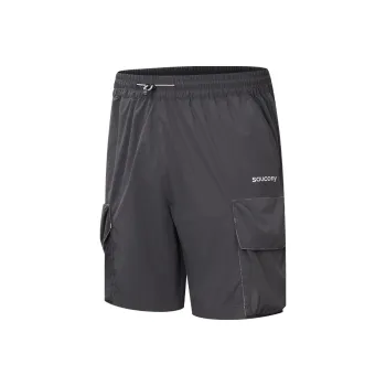 Saucony Cargo Shorts Unisex Dark Gray