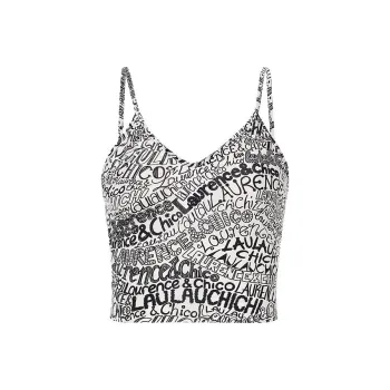 Laurence & Chico Tank Tops Women's Black/White