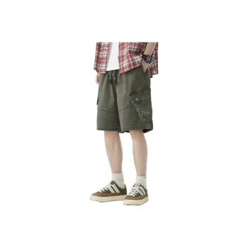 EPTISON Cargo Shorts Men's Army Green