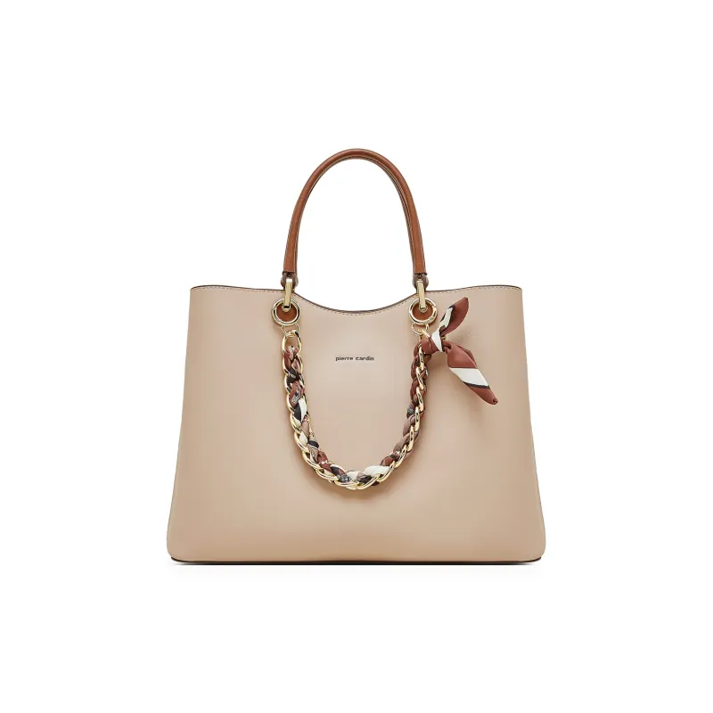 PIERRE CARDIN Split Cow Leather Shoulder Bag, Crossbody Bag, Handbag Regular Women's Multicolor-7