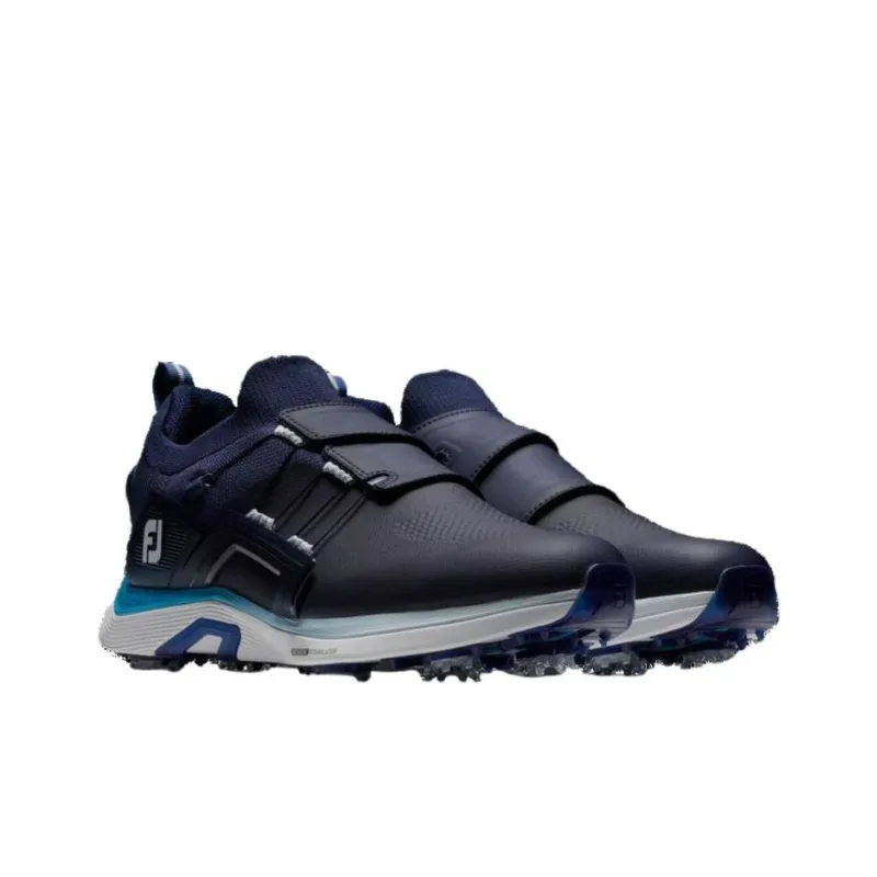 FOOTJOY Waterproof And Breathable Support Low Top Golf Shoes Men's Black Blue-2