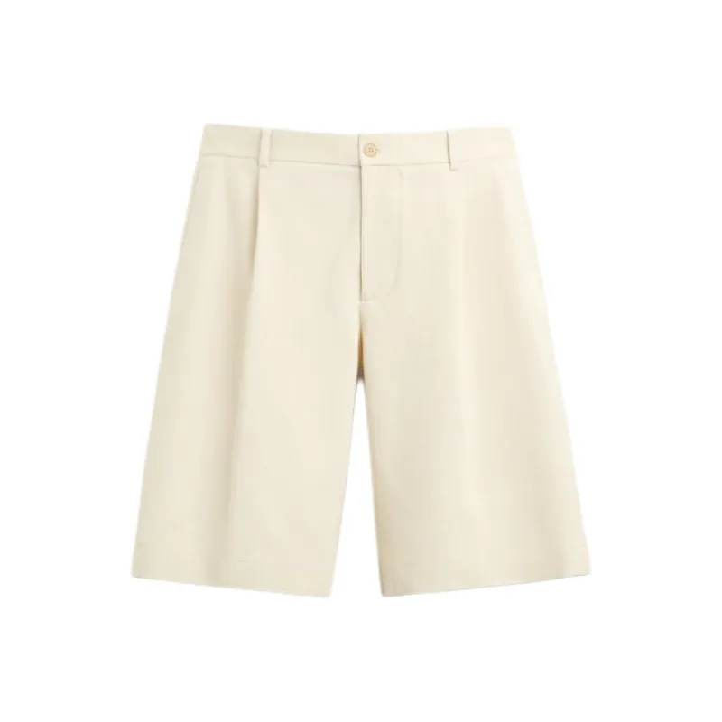 ZARA Casual Shorts Men Beige-0