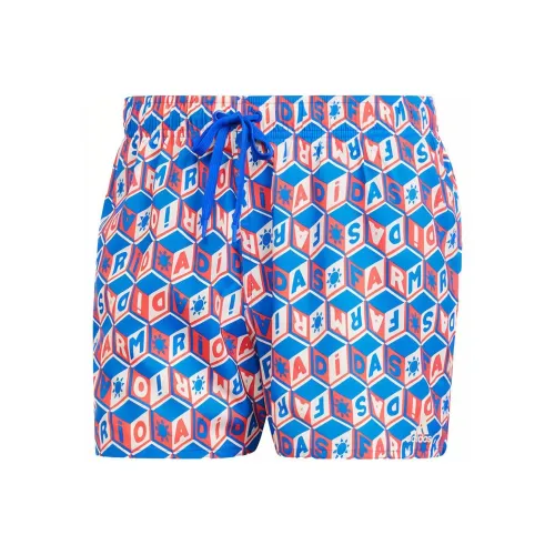 Adidas Farm Rio 3-Stripes Clx Swim Shorts Swimming Shorts Men's Multicolor