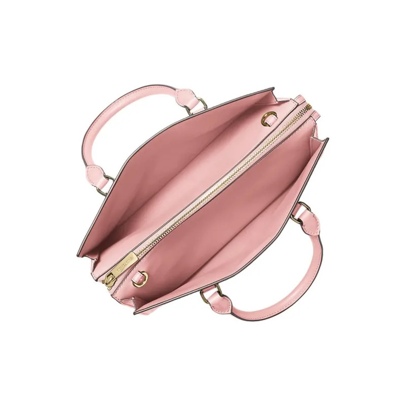 MICHAEL KORS Sheila Coated Canvas One Shoulder Handbag Medium Size Women's Pink-2