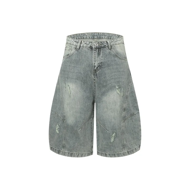 BONAS Denim Shorts Men-2