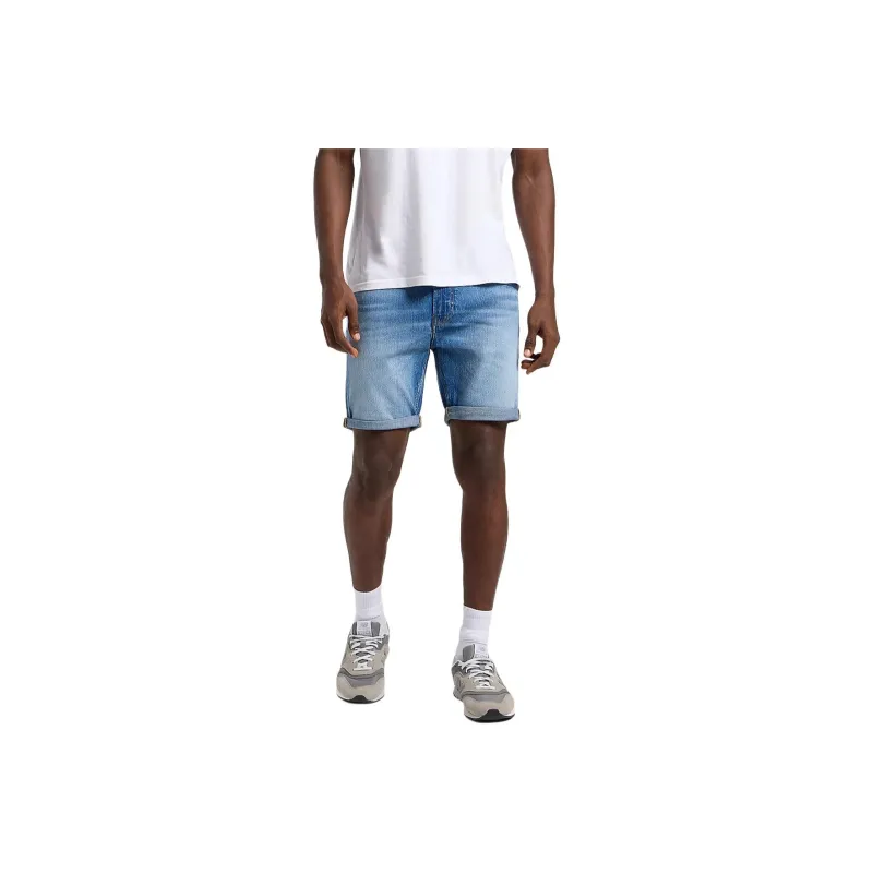 Lee Denim Shorts Men's Light Blue-0