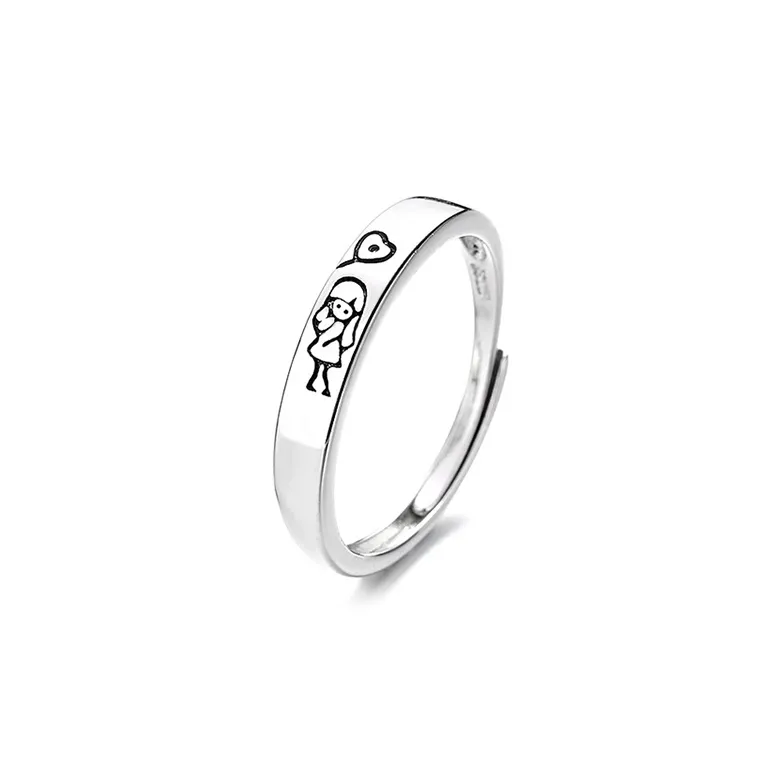 JONNY MOORE S925 Silver Rings Unisex-1