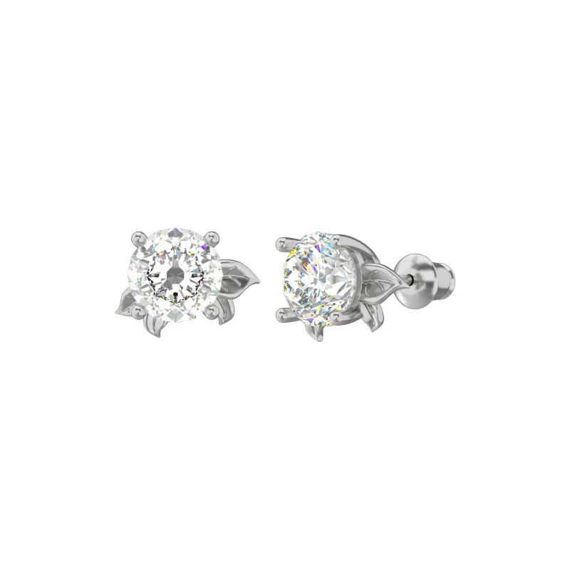 ICEGANG S925 Silver Stud Earrings Unisex-7