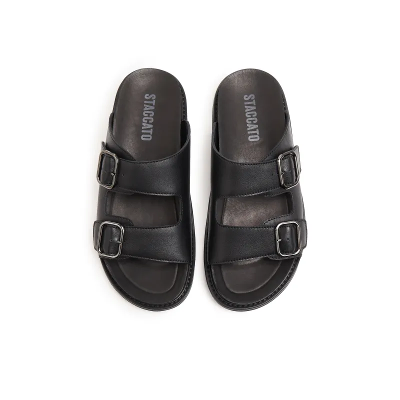 Staccato Rubber Sole Quick Dry Slide Slippers Men's-2