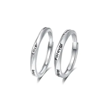 SEVEN COOK 999 Fine Silver Rings Unisex