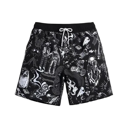 GAILANG Beach Shorts Men's Black