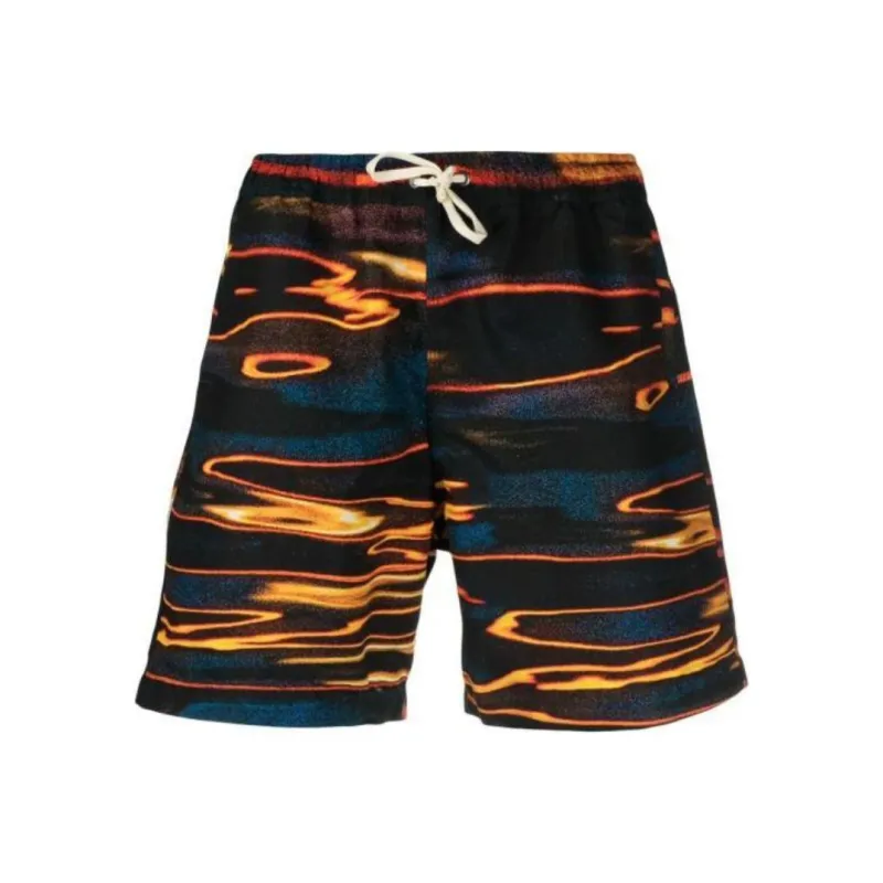 Blue Sky Inn Abstract print Swim Shorts-0