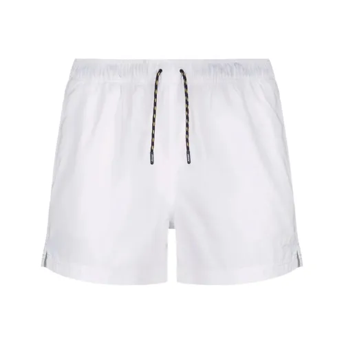K WAY Swimming Shorts Men's White