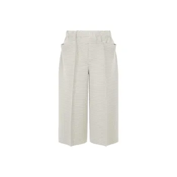 ISSEY MIYAKE Horizon Pleats1 Casual Pants Men's Light Gray