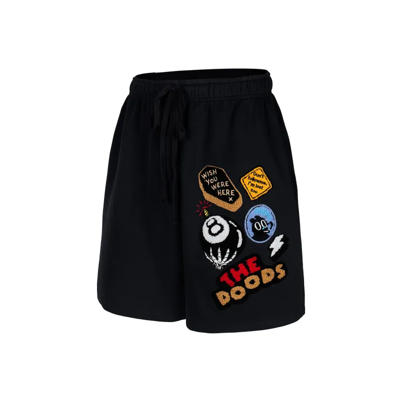 PAINT STAIN Casual Shorts Unisex-1