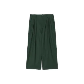 Yohji Yamamoto Casual Pants Unisex Dark Green