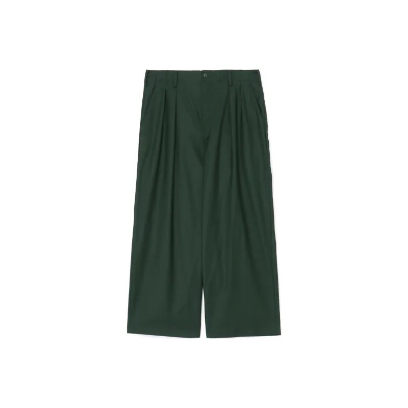 Yohji Yamamoto Casual Pants Unisex Dark Green-0