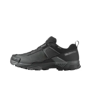 SALOMON X ULTRA 5 Anti Slip Wear Resistant Low Top Hiking Shoes Men's Black