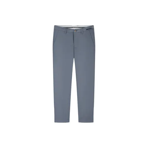 Dance With Wolves Casual Pants Men's Deep Lake Blue