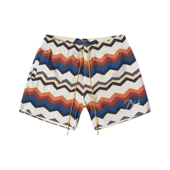 RHUDE Zig Zag Swim Short