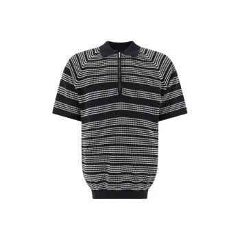 Beams Plus Polo Shirt Men's Blue