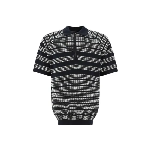 Beams Plus Polo Shirt Men's Blue