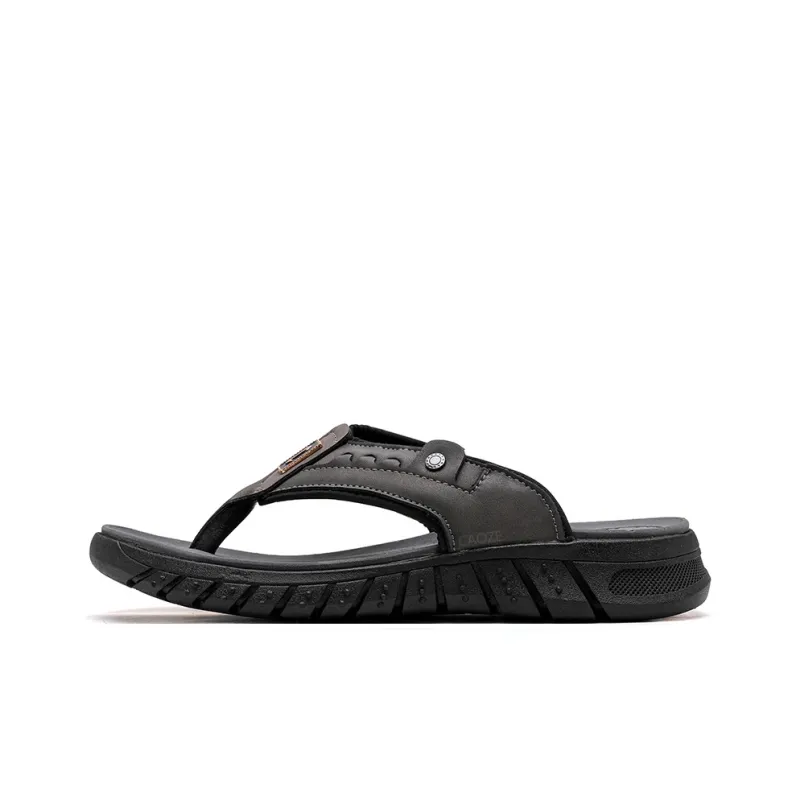 Shiozawa Stitching Quick Dry Flip Flops Men's-0
