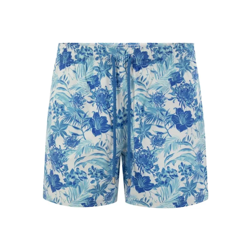 Vilebrequin Floral print Swim Shorts-0