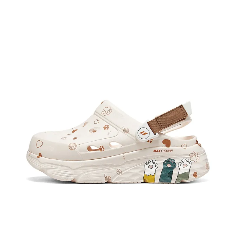 Skechers Max Cushioning Clogs Women's Ecru-1