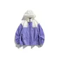 Violet/Ivory White