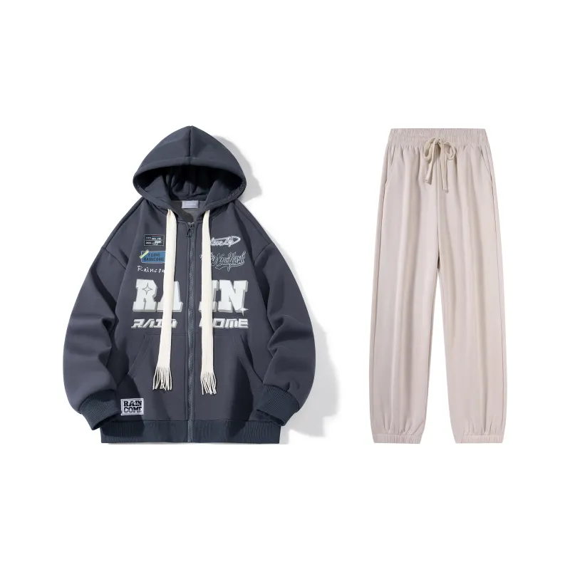 RAINCOME Straight Set Spring And Autumn Unisex-56