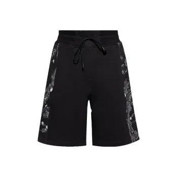 VERSACE JEANS COUTURE Casual Shorts Men Black
