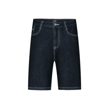 SEPTWOLVES Denim Shorts Unisex Black