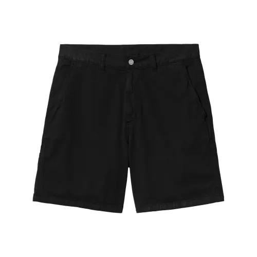 Relaxed Flare Jean in Mid Blue wash Black