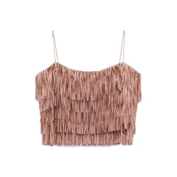 ZARA Tank Tops Women's Pink