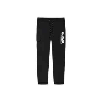 KARL LAGERFELD SS24 Casual Pants Men's Black