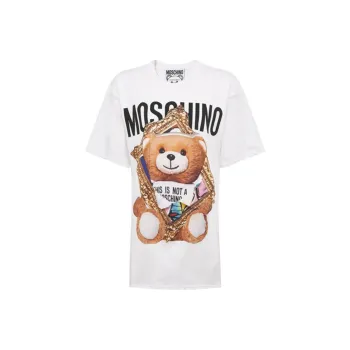 MOSCHINO Regular T Shirt Women's White