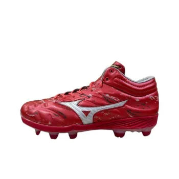 CushionRevo Mizuno Pro Mid Tpu 'Red Silver'