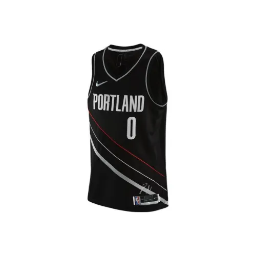 Nike Portland Trail Blazers D Lillard Swingman Jersey