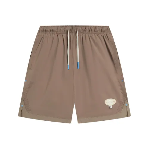 LINING Badfive Casual Shorts Men Mushroom Brown