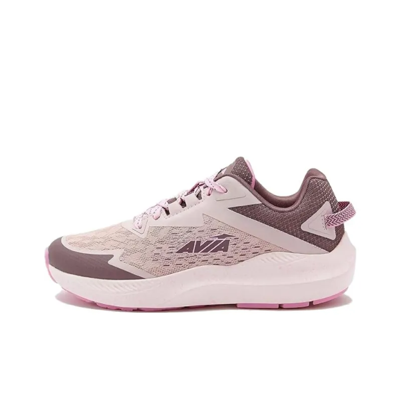 AVIA Cushioning, Wear Resistant Low Top Running Shoes Women's Pink-0
