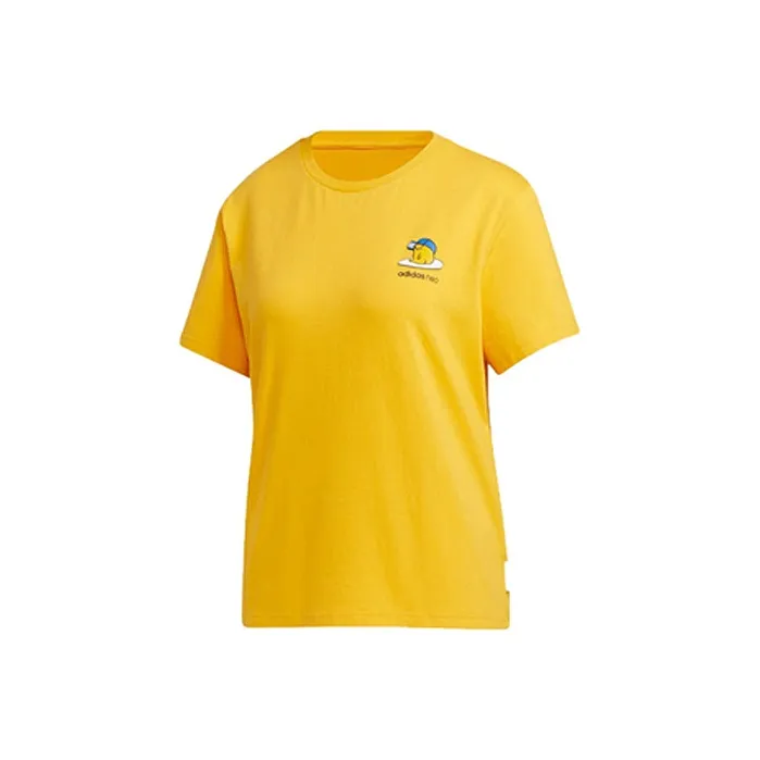 Adidas Neo T Shirt Women's Yellow-0